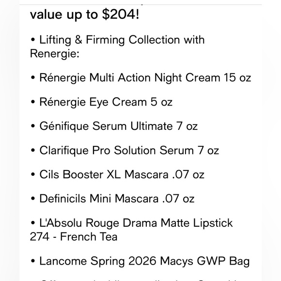 Lancôme Gift Set - Picture 2 of 12